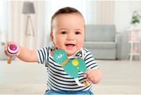 Clementoni Baby hochet électronique alpaga avec lumière et son - jouet bébé-3