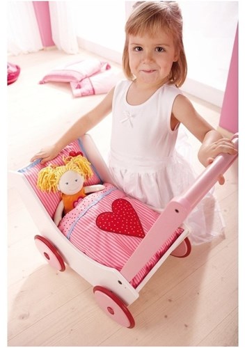 Haba Poppenwagen Harten-2