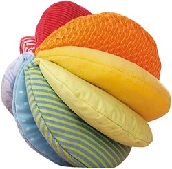HABA Balle en tissu Arc-en-ciel