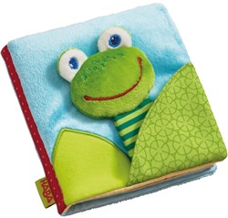 Haba Stoff-Babybuch Zauberfrosch - Interaktives Fühlbuch für Babys