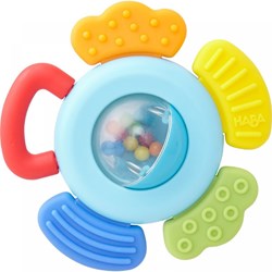 Haba Hochet Fleur jouet bébé coloré plastique