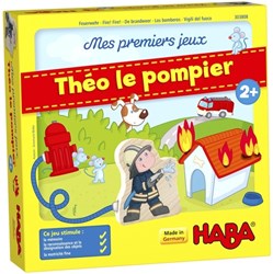 Haba jeu enfant pompiers - Théo le pompier - jeu éducatif de mémoire