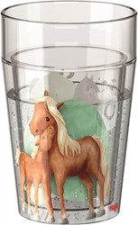 HABA Tasse à paillettes Chevaux