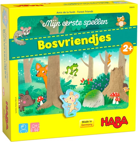 HABA-Kinderspiel Meine ersten Spiele - Waldfreunde - 2+