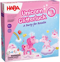 Haba jeu de société Unicorn Glitterluck - Une fête pour Rosalie - jeu éducatif enfants