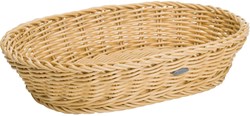 Westmark Saleen panier à pain ovale plastique 32x23x7cm - panier de rangement beige