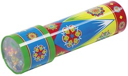 Goki Kaleidoskop - Metall mit drehbarem Deckel buntes Spielzeug