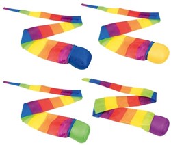 Goki Balle à lancer arc-en-ciel - jouet d'extérieur coloré pour enfants