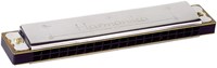Goki harmonica instrument à vent 20 notes - métal - bleu