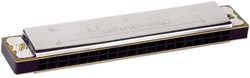 Goki harmonica instrument à vent 20 notes - métal - bleu