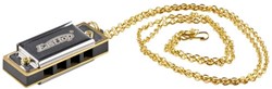 Goki Mundharmonika Spielzeug - Mini Mundharmonika mit Kette