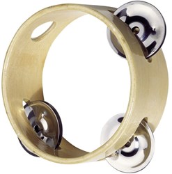 Goki Tambourin - Jouet musical - 3 clochettes - Instrument musique