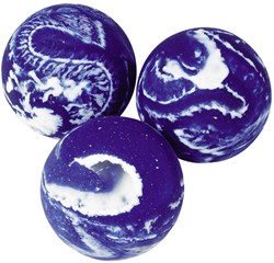 Goki balle rebondissante espace glow-in-the-dark - jouet balle