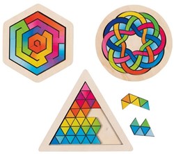 Goki Holz-Breinbrecher Puzzle Set - Lernspielzeug Gehirntraining