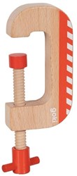 Goki serre-joint en bois jouet outil multicolore
