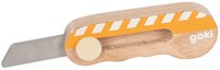 Goki couteau en bois jouet - couteau pour enfants sûr
