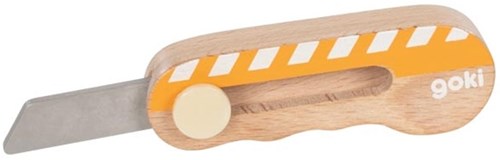 Goki couteau en bois jouet - couteau pour enfants sûr