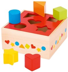 Goki boîte de tri en bois - jouet éducatif apprendre les formes