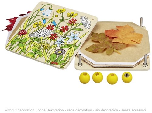 Goki presse à fleurs en bois - séchage de fleurs pour enfants