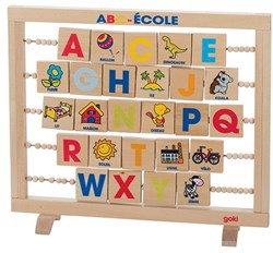 Goki jouet éducatif école ABC - apprendre à lire en français