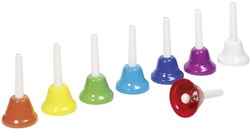 Goki Cloches instrument de musique - set de 8 cloches colorées