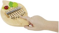 Goki Kalimba Piano - Holz Musikinstrument Marienkäfer-2