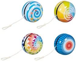 Goki Yo-Yo - Jouet en métal aux couleurs vives
