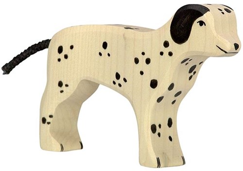 Holztiger Holz Dalmatiner Spielfigur - nachhaltiges Spielzeug Hund