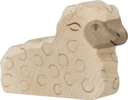 Holztiger agneau en bois figurine de jeu - animal de la ferme bois FSC