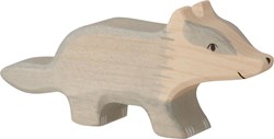 Holztiger Holz Dachs Spielfigur - nachhaltiges Spielzeug Tier