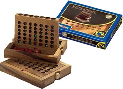 Philos Vier gewinnt Groß - Holz Strategiespiel für Kinder