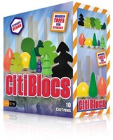 CitiBlocs trees (10 st). 3+