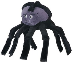 Beleduc marionnette araignée - jouet de théâtre pour enfants - gris