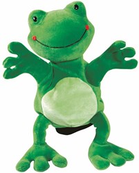 Beleduc marionnette grenouille - gant de jeu pour enfants - théâtre de marionnettes