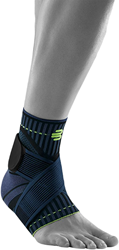 Bauerfeind Sports Ankle Support, black-navy, rechts, Maat XXL - 1 Stuk
