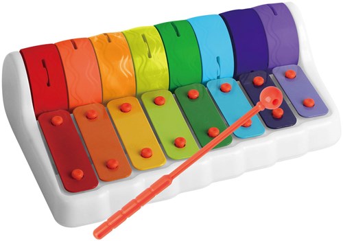 KiddyGo xylophone jouet coloré avec rouleaux - plaisir musical