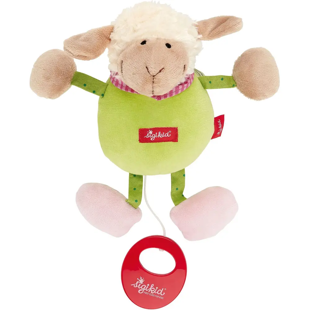 sigikid Mini-Spieluhr Schaf, grün