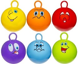 Skippyball 45cm sort. im Beutel 4743