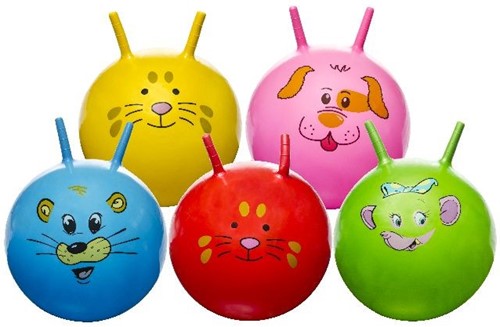 Skippy-Ball mit Tiergesicht 46 cm. 4755