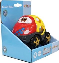 Vedes Baby Auto Spielzeug Greif-Auto bunt für kleine Hände