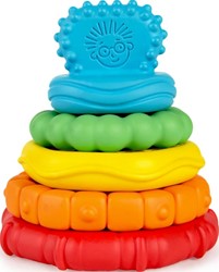 Stack & Teethe Multi-Texture Teether Toy