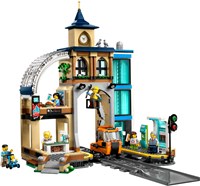 LEGO City Hauptbahnhof Bauset - 60469 Eisenbahn Spielzeug-2