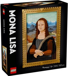 LEGO Art Mona Lisa Bauset für Erwachsene - Kunst Gemälde 31213