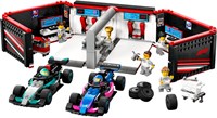 LEGO City F1 garage met Mercedes-AMG en Alpine auto's-2