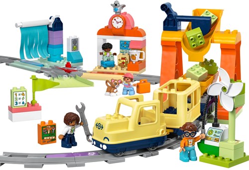 LEGO DUPLO - Ville Grand train de quartier interactif Set - jouet train-2