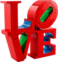 LEGO Art LOVE Set Pop Art pour Adultes - Décoration d'intérieur-2