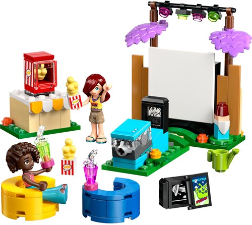 LEGO Friends Filmabend Bauset mit Minifiguren und Zubehör - 42642-2