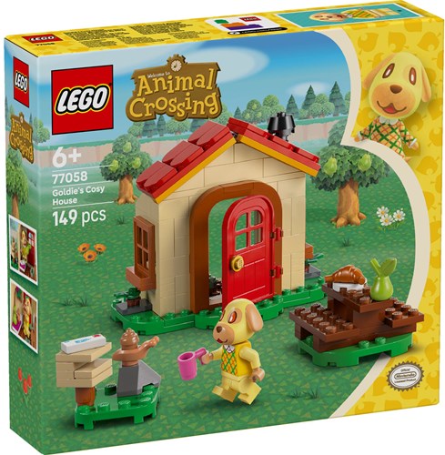 LEGO Animal Crossing La maison douillette de Goldie set de construction jouet