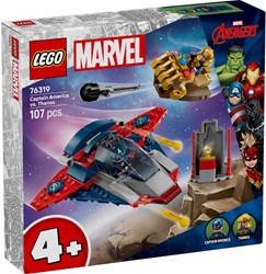LEGO Super Heroes Bauset Captain America vs Thanos Actionfiguren