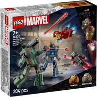 LEGO Super Heroes Iron Man und War Machine - Spielzeug Bauset Actionfiguren